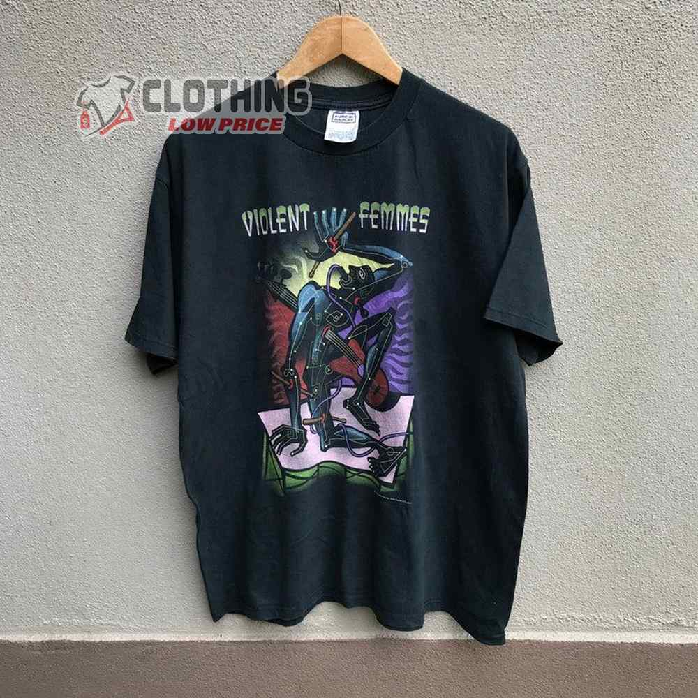 Vintage 90S Violent Femmes Band Tee, Violent Femmes Band T-Shirt, Violent Femmes Shirt, Violent Femmes Tour Merch, Violent Femmes Fan Gift