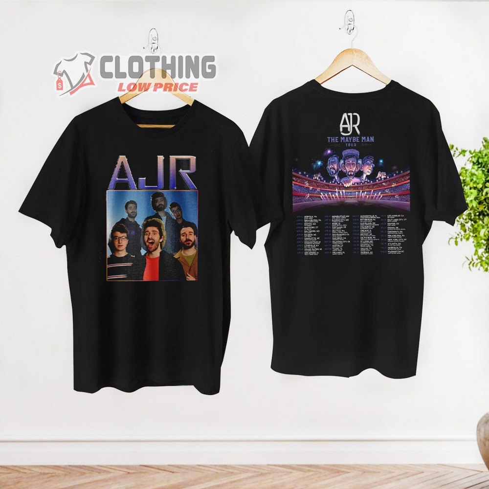 Vintage AJR Band Merch, AJR Tour Dates 2024 Shirt, The Maybe Man Tour 2024 T-Shirt