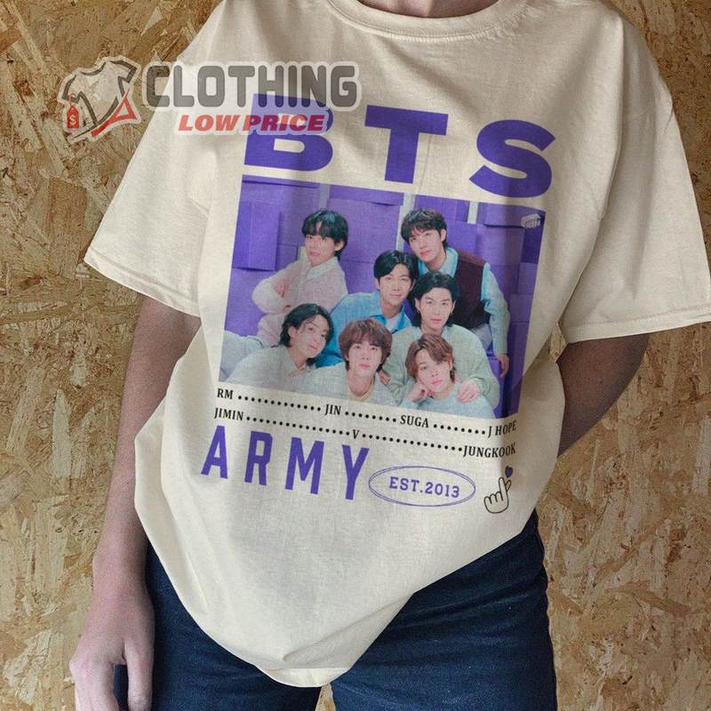 Vintage Bts Shirt, Bts Unisex Kpop Shirt, Bts Tshirt