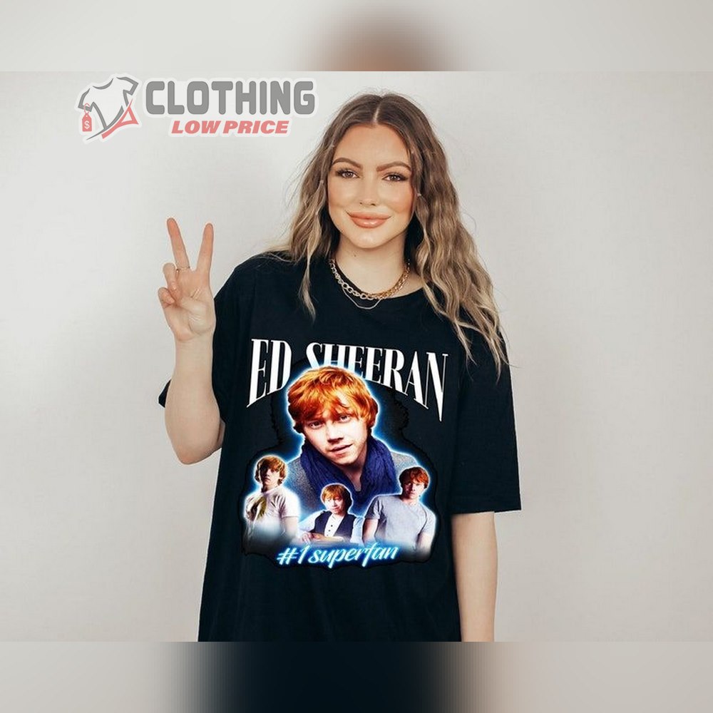 Vintage Ed Sheeran Superfan Merch, Ed Sheeran 2023 Tour Shirt, Ed Sheeran Unisex Merch