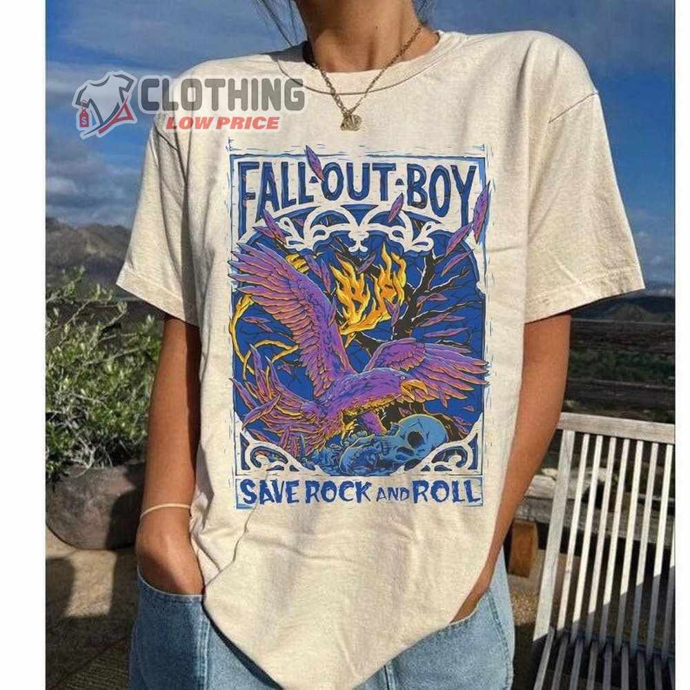 Vintage Fall Out Boy Summer Tour Shirt, Fall Out Boy Tour 2024 Tee, Fall Out Boy Merch, Fall Out Boy Fan Gift