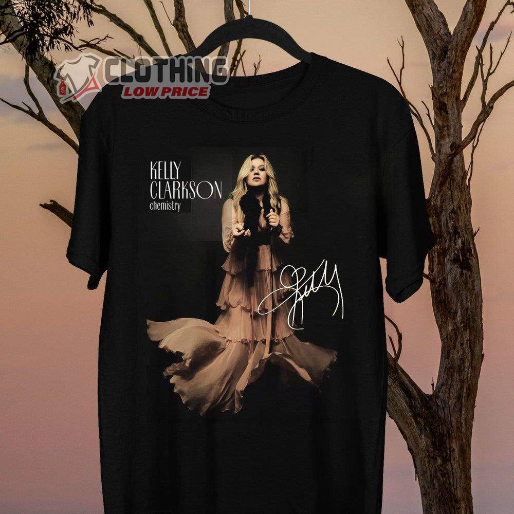 Vintage Kelly Clarkson Chemistry Album Merch, Kelly Clarkson Signature Shirt, Kelly Clarkson Tour 2023 T-Shirt