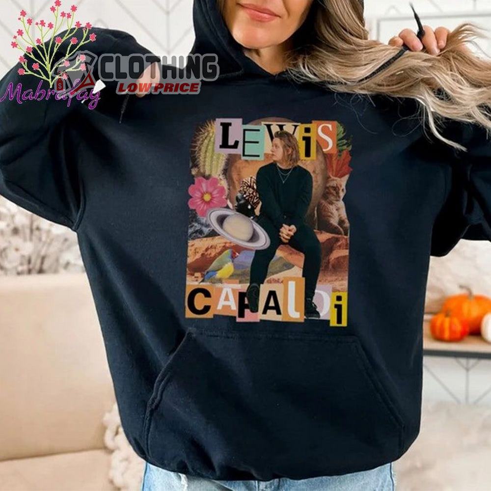 Vintage Lewis Capaldi Retro Shirt, Lewis Capaldi Music Merch