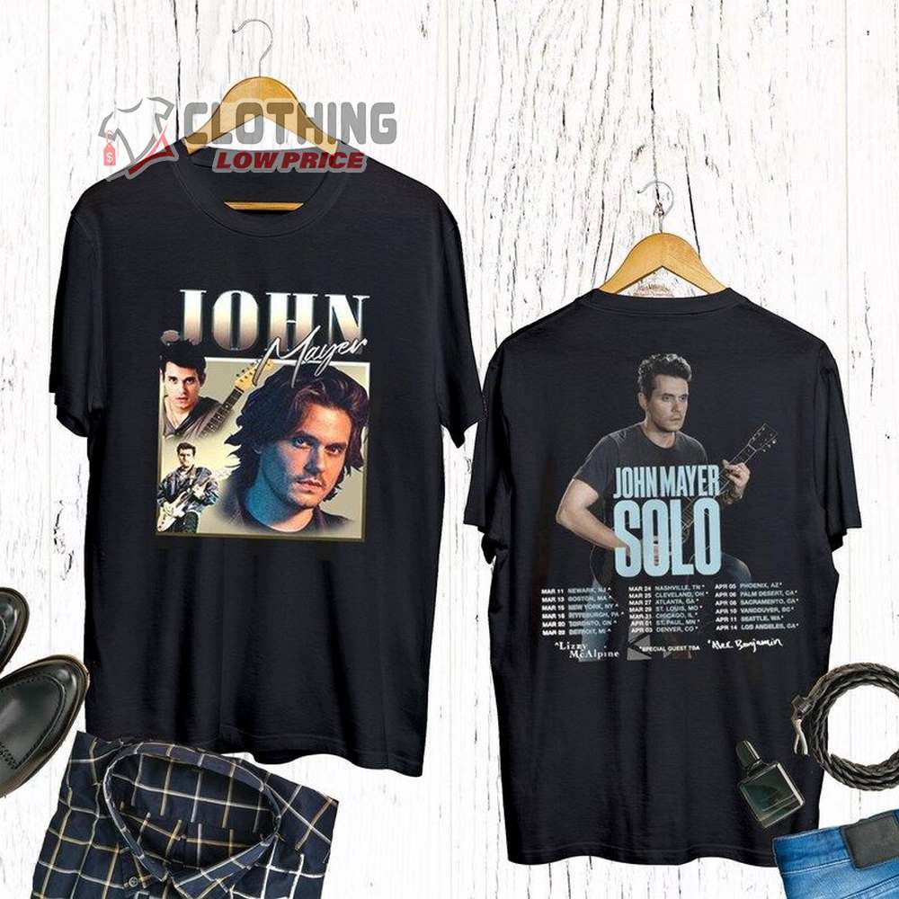 Vintage Music 2023 John Mayer Shirt, John Mayer Unisex T-Shirt