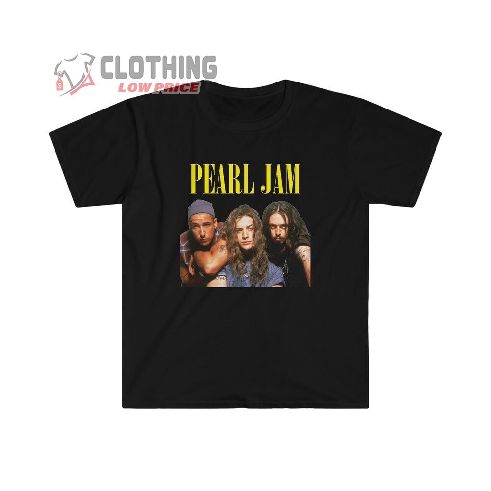 Vintage Pearl Jam 90'S Grunge Parody Merch, Pearl Jam Song T-Shirt