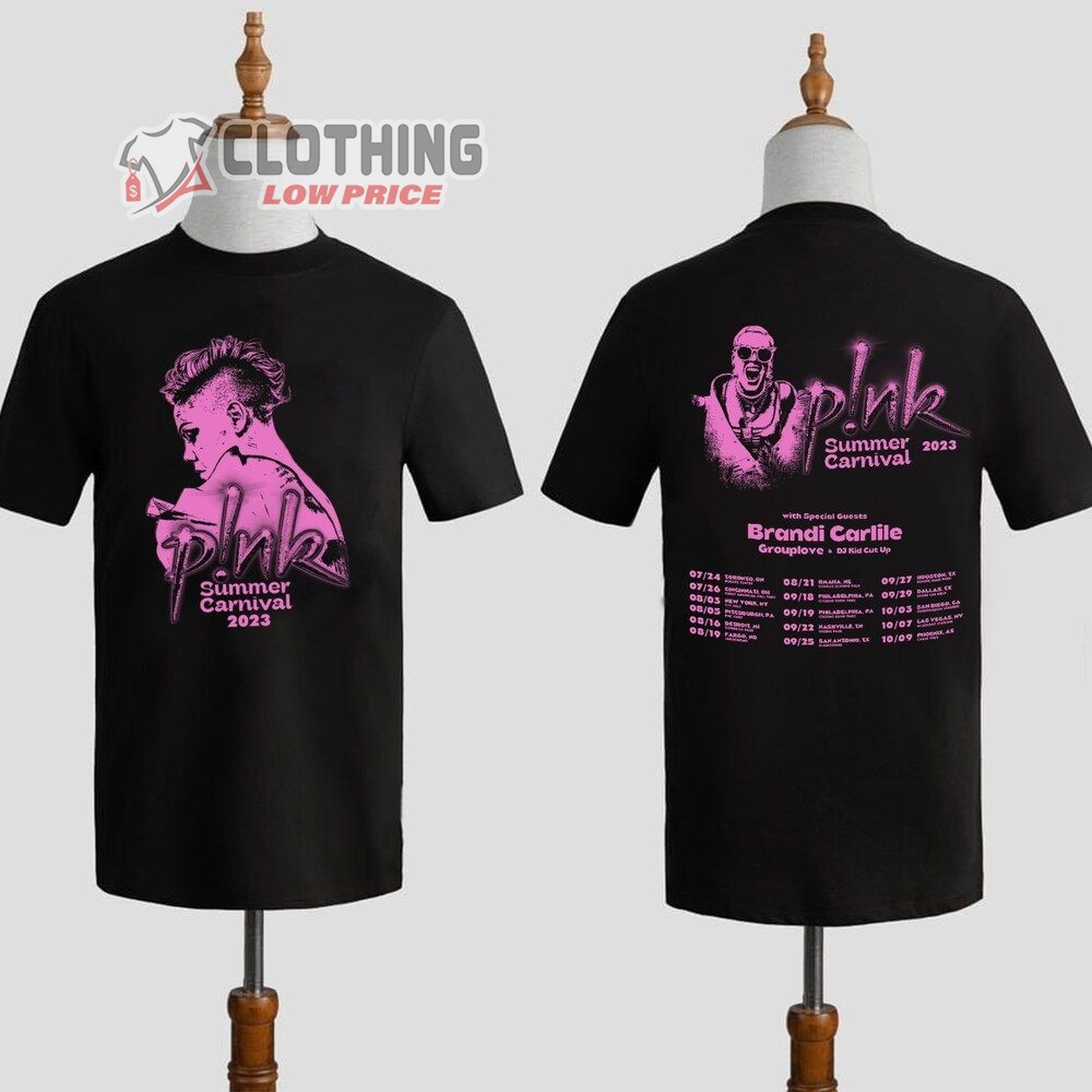 Vintage Pink Summer Carnival With Special Guests Merch, Pink Summer Carnival Tour 2023 Shirt, Pink Music Festival T-Shirt