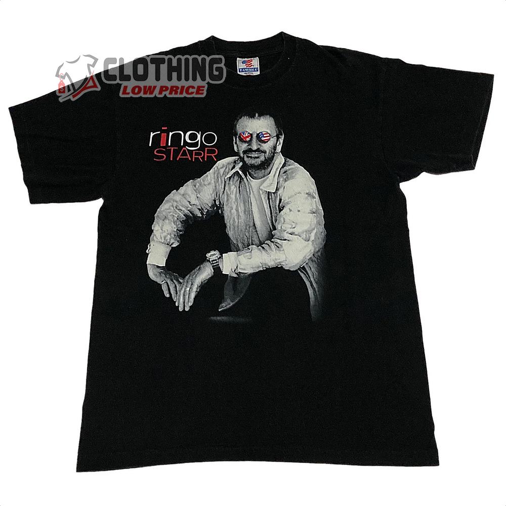 Vintage Ringo Starr And His All Starr Band T- Shirt, Ringo All Starr Band 2023 T- Shirt, Ringo Starr Tour 2023 T- Shirt