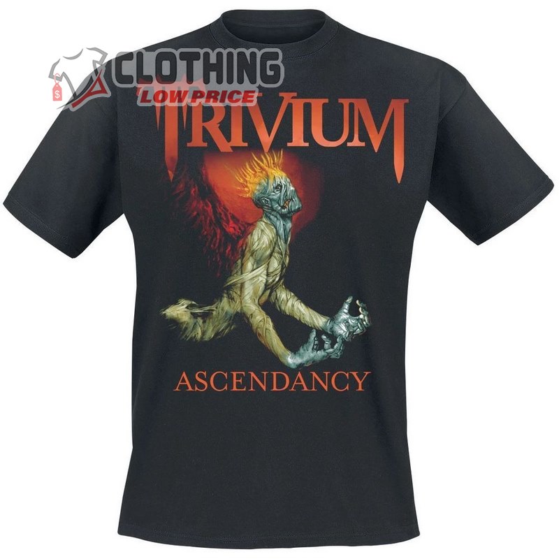 Vintage Trivium Ascendancy Men T- Shirt, Trivium Band Tour Dates Merch, Trivium 2023 Tour T- Shirt