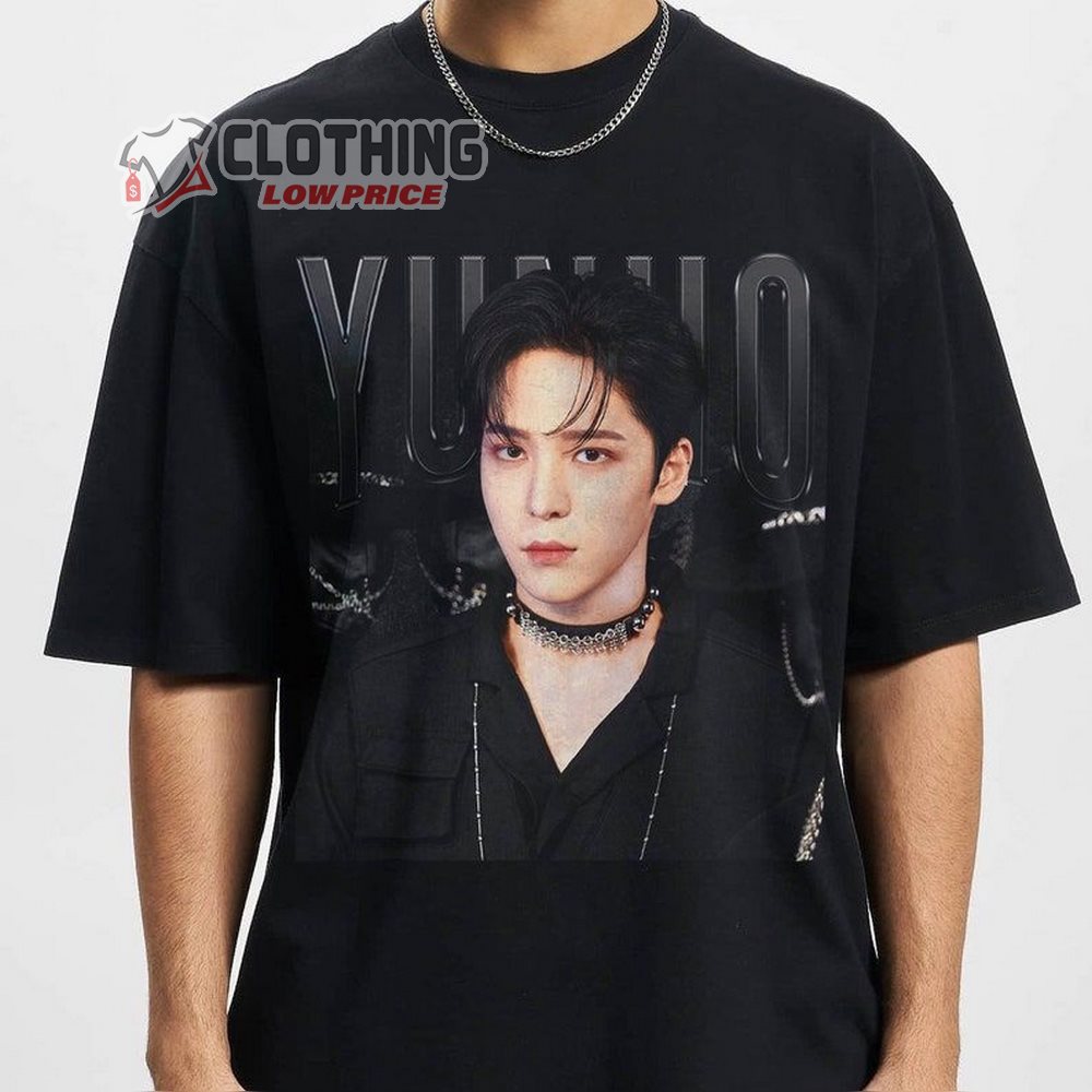 Vintage Yunho Shirt Tee, Ateez Outlaw Shirt