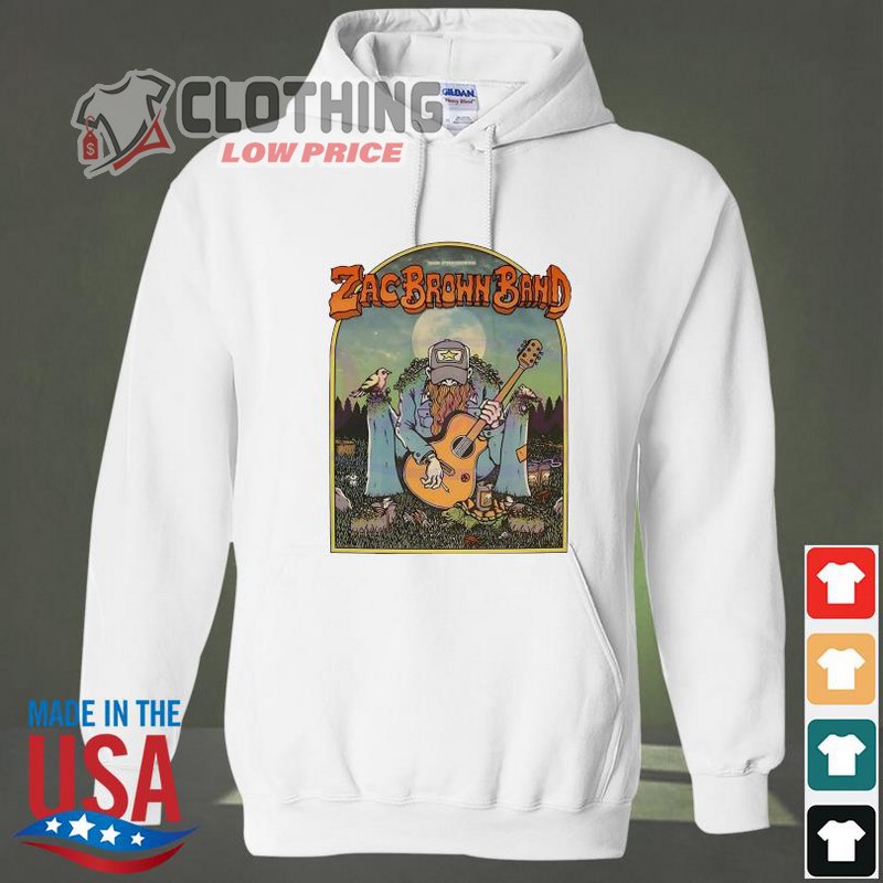 Vintage Zac Brown Band From The Fire Tour 2023 Hoodie, Zac Brown New Album Merch, Zac Brown Band Tour 2023 Merch