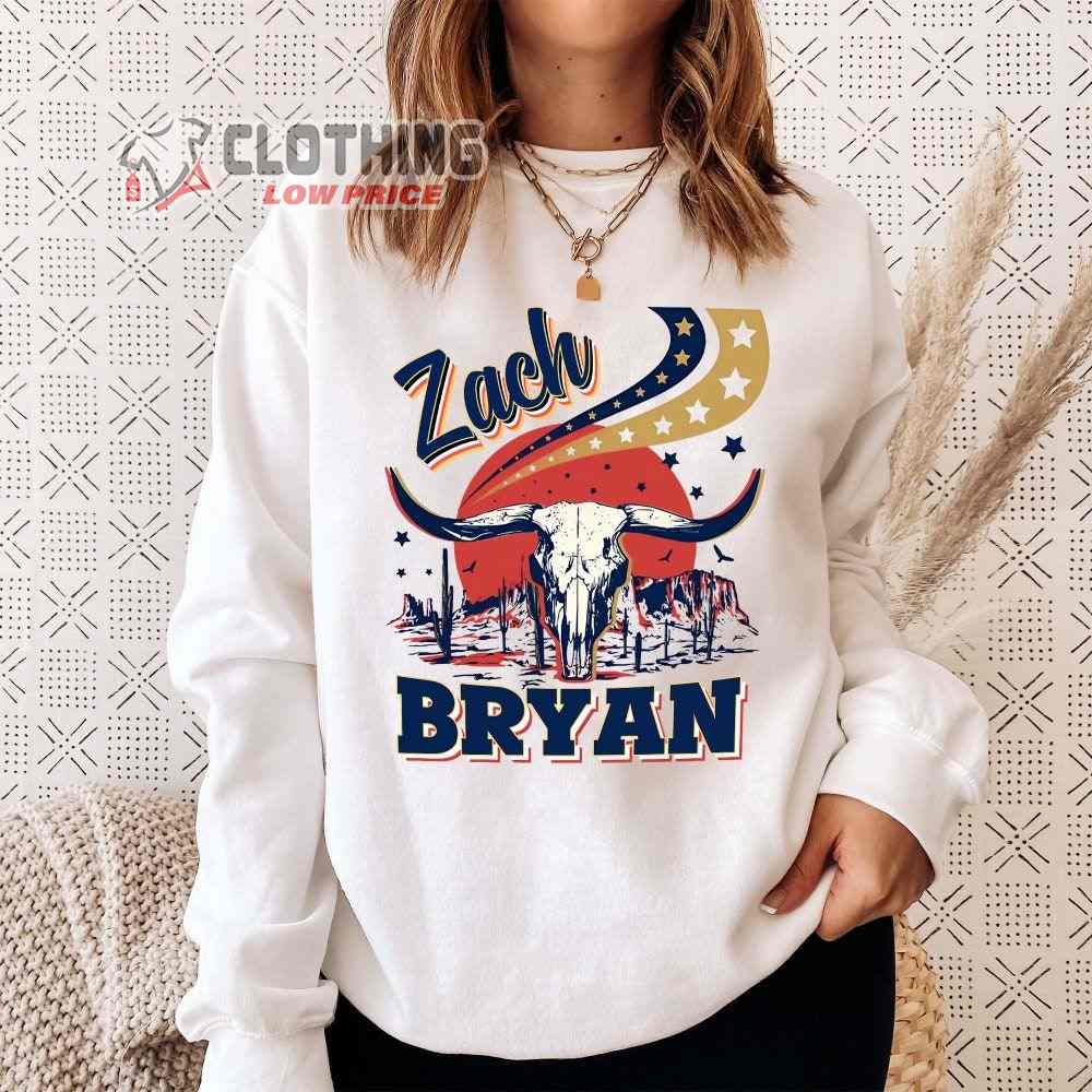 Vintage Zach Bryan Country Music Merch Zach Bryan American Heartbreak Shirt Zach Bryan World Tour 2023 T-Shirt