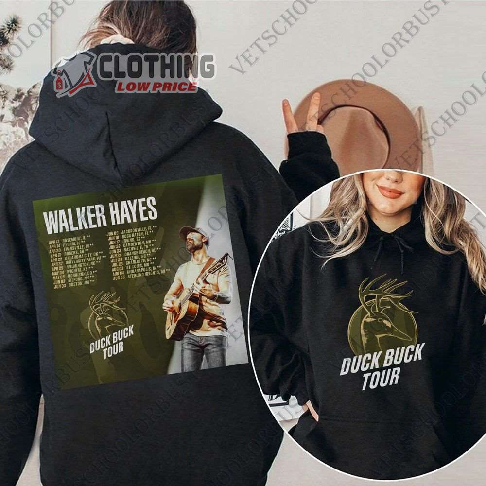 Walker Hayes 2023 Duck Buck Tour Merch Walker Hayes Country Music Shirt Walker Hayes World Tour 2023 T-Shirt