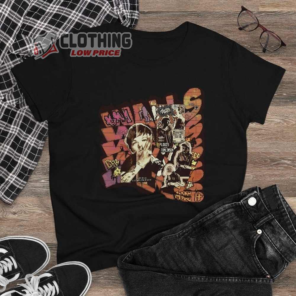 Walls T-Shirt, Louis Tomlinson Shirt, Louis Tomlinson Walls T-Shirt, One Direction Shirt, Louis Fan, One Direction Gift, Walls Lover