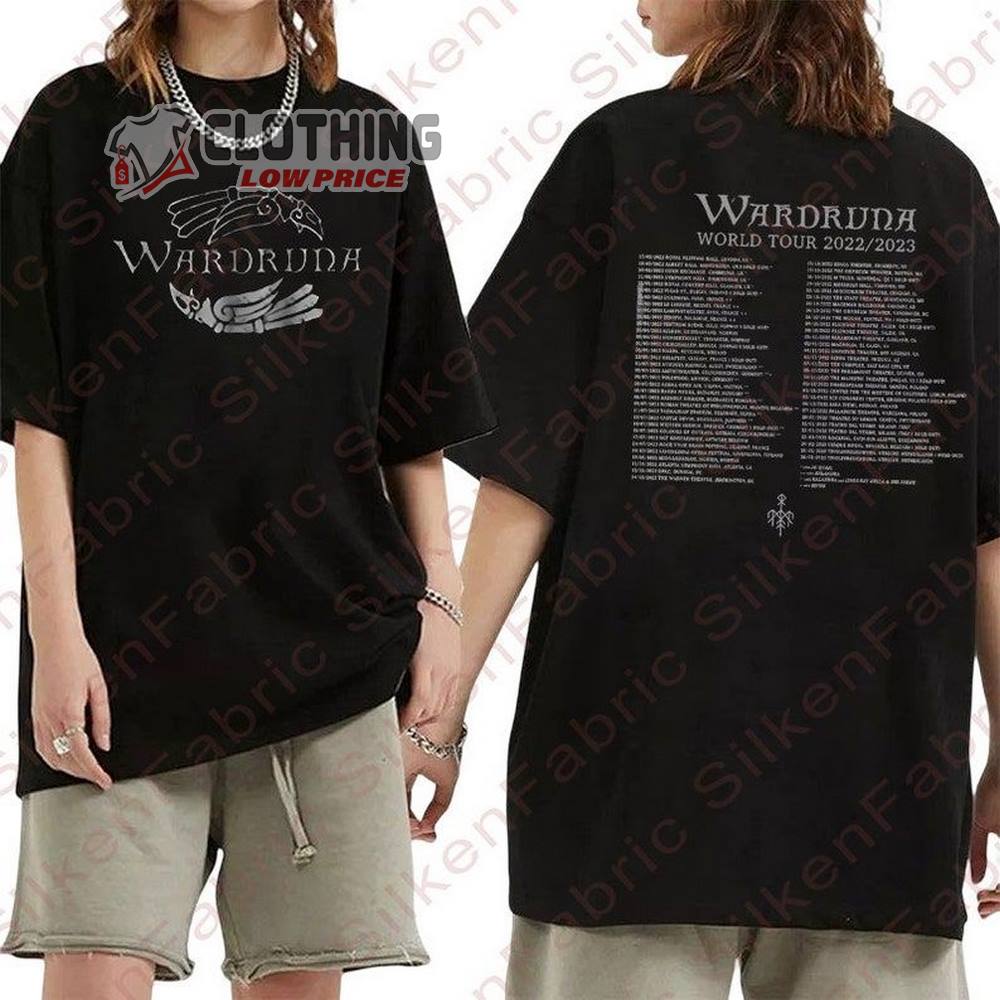 Wardrunas World Tour 2023 Tickets Merch Wardrunas 2023 Tour Fan Shirt, Wardrunas Band Tour 2023 T-Shirt