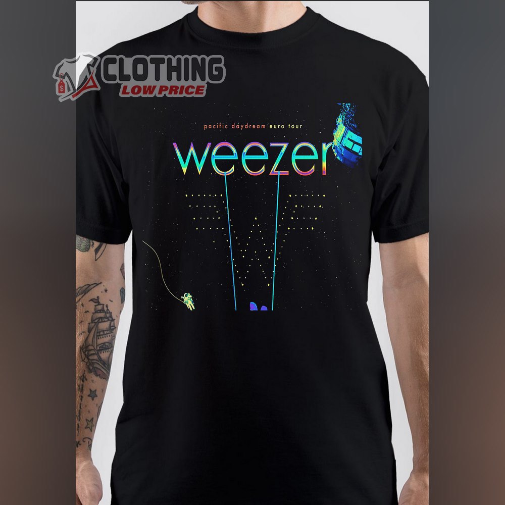 Weezer Concert 2023 Shirt, Weezers Indie Rock Tour Shirt, Weezer Blue Album Tracklist Gift For Fan