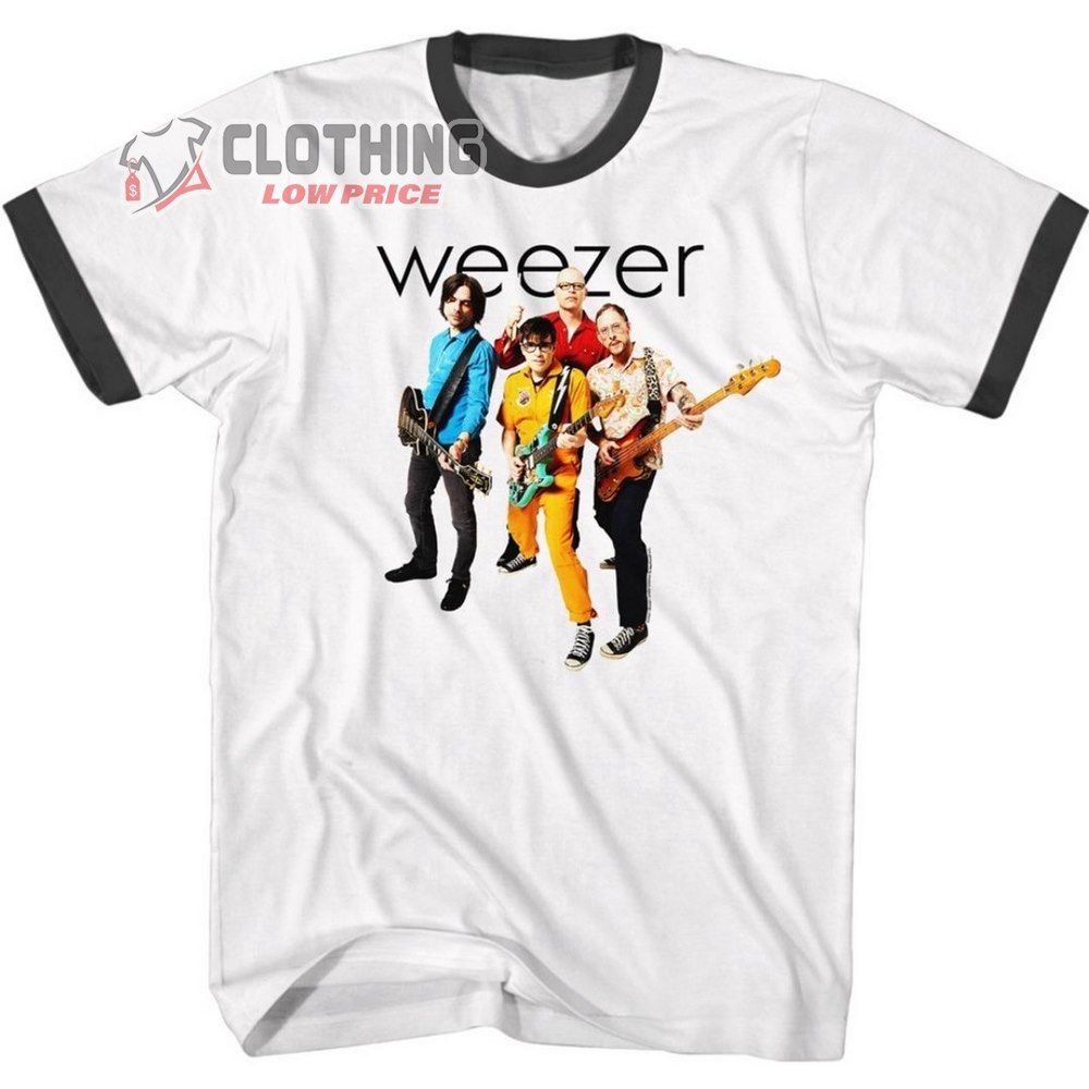 Weezer Tour 2023 Shirt, Weezer Classic Alternative Rock Roll Band Unisex Fashion T-shirt, Weezer A Little Bit Of Love Merch