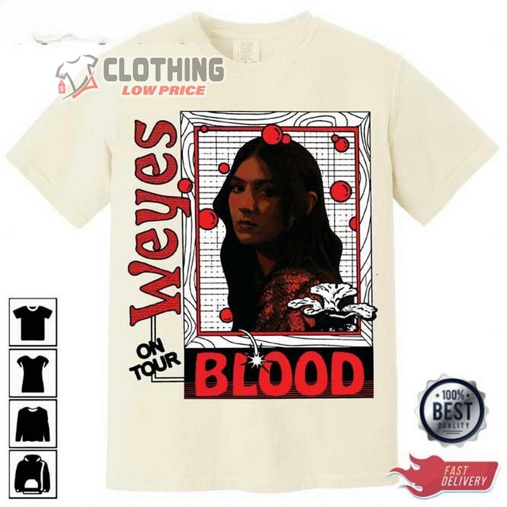 Weyes Blood Best Song Merch Weyes Blood On Tour Shirt Weyes Blood World Tour 2023 T-Shirt