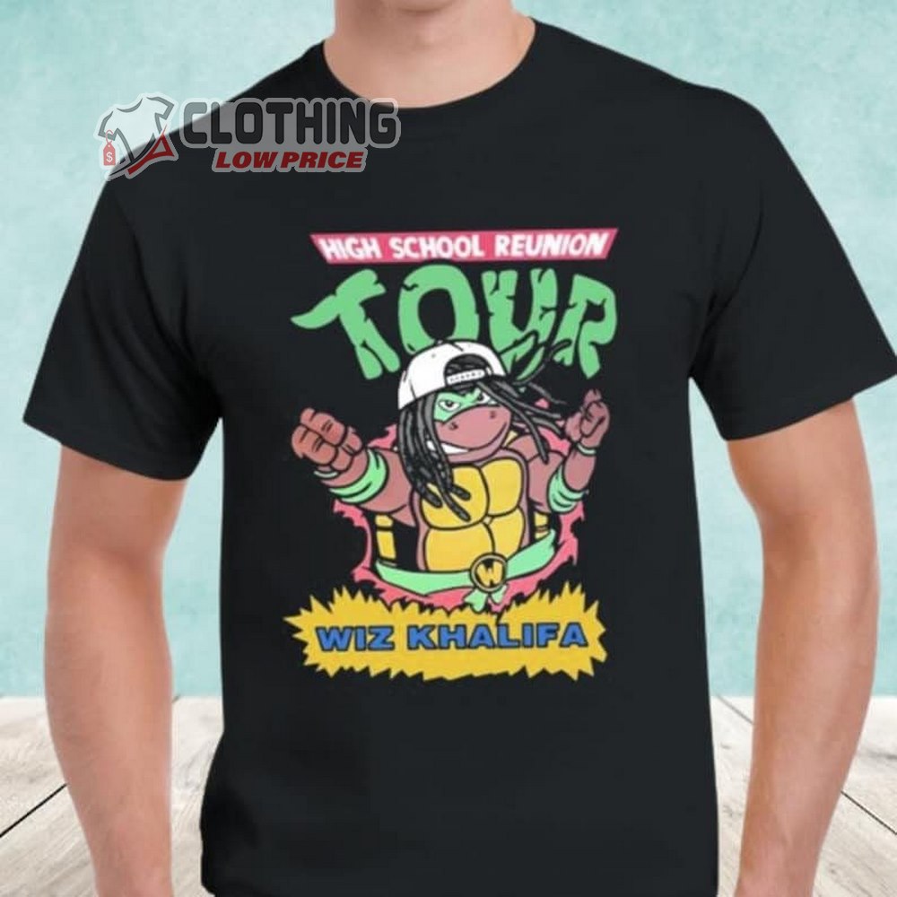 Wiz Khalifa High School Reunion 2023 Tour Shirt, Wiz Khalifa Album Merch, Snoop Dogg Wiz Khalifa Tee