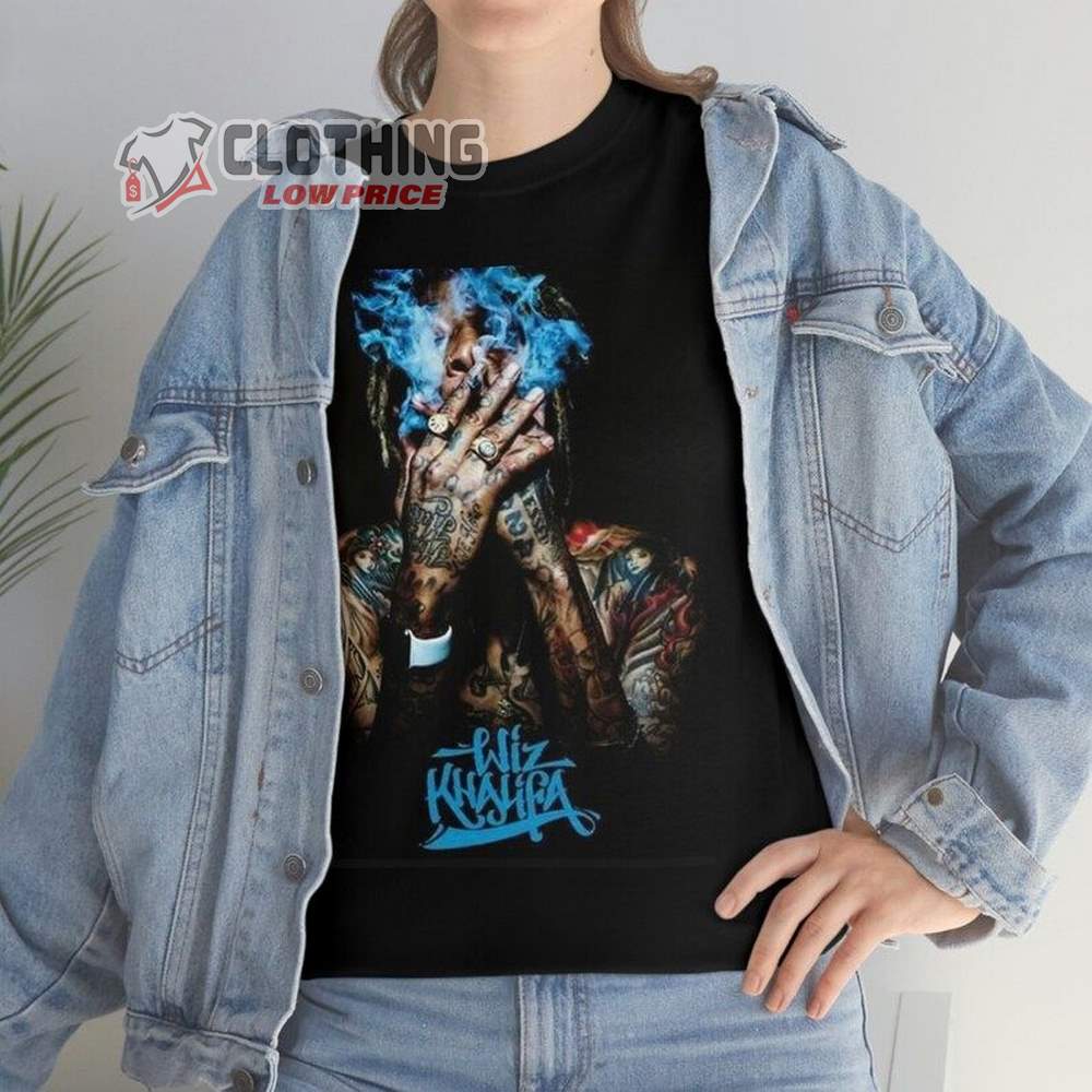 Wiz Khalifa Music Unisex Tee, Wiz Khalifa Tour Merch, Wiz Khalifa Shirt