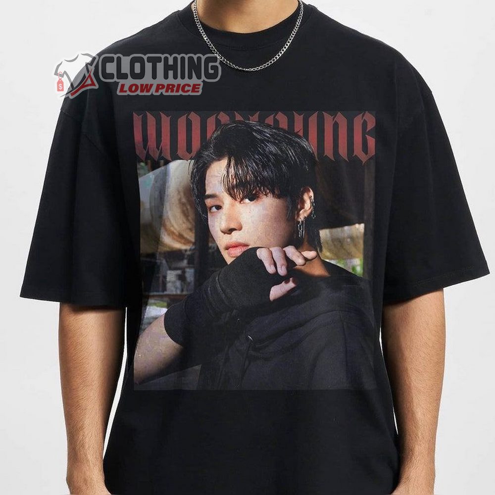 Wooyoung Ateez Kpop Tee, Ateez Outlaw Shirt