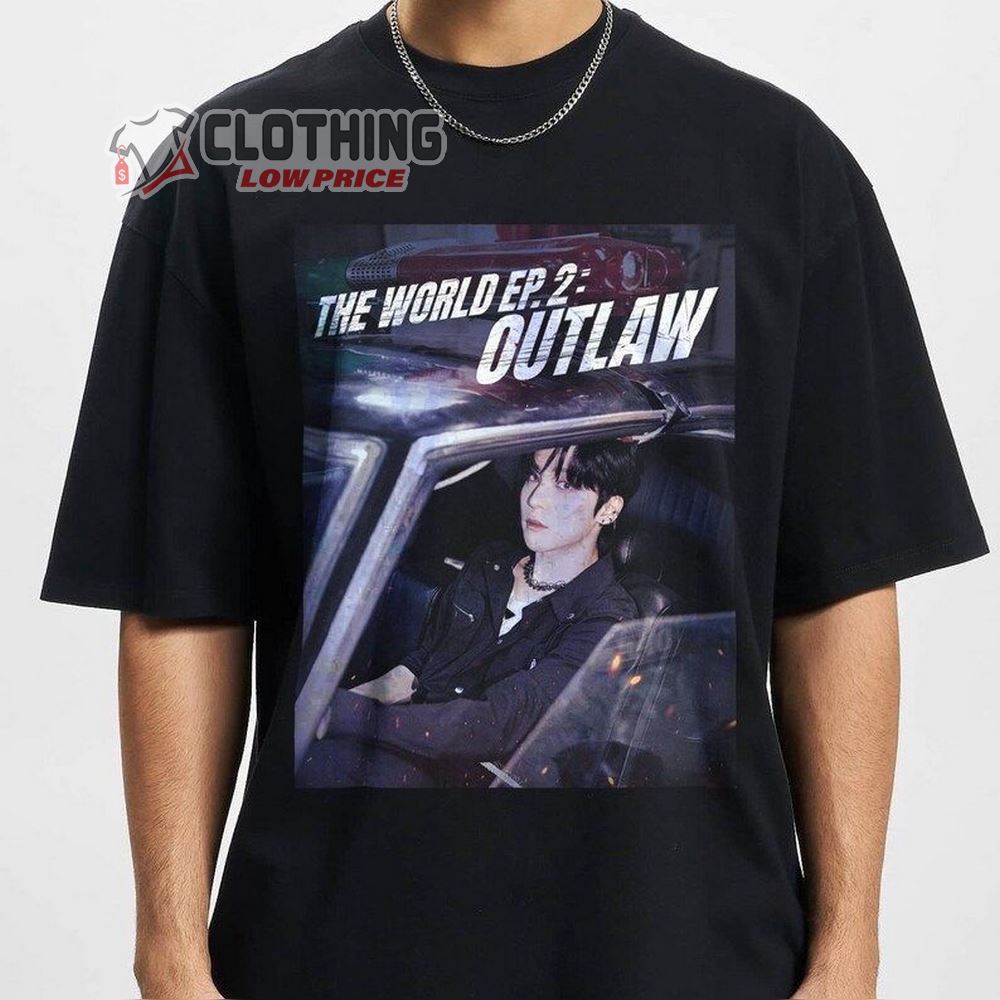 Yeosang Ateez Merch, Ateez Outlaw Shirt