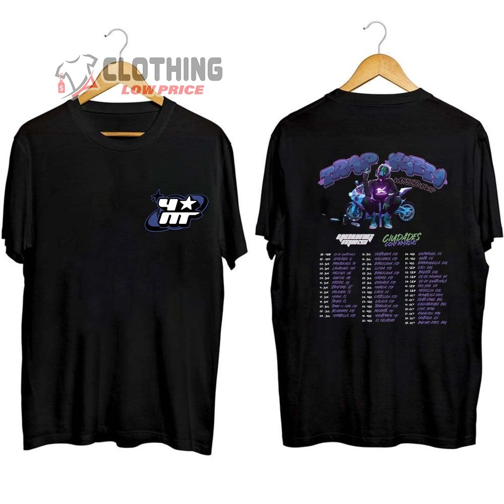 Young Miko Trap Kitty World Tour 2023 Merch, Young Miko 2023 Concert Shirt, Trap Kitty Young Miko Tour Dates 2023 T-Shirt