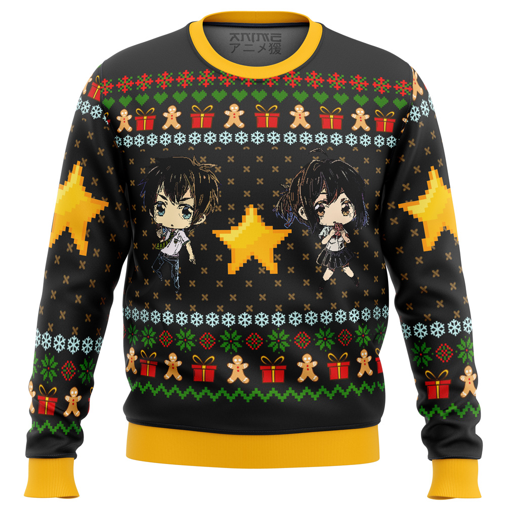 Your Name Kimi No Na Wa Ugly Christmas Sweater - Chow Down Movie Store