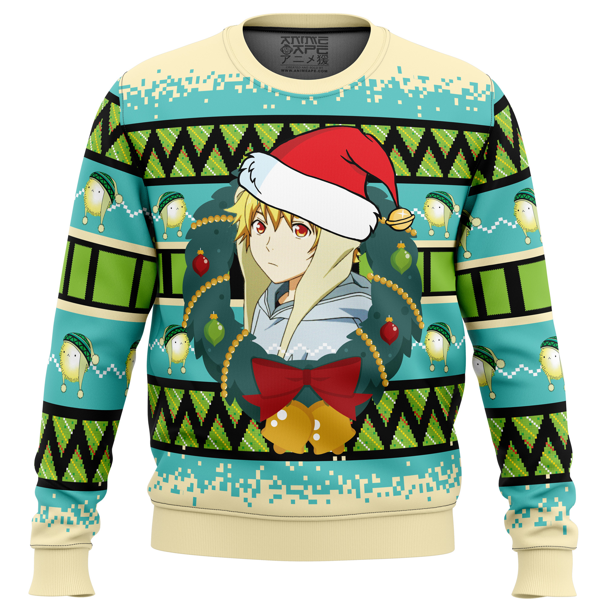 Yukine Noragami Ugly Christmas Sweater - Chow Down Movie Store