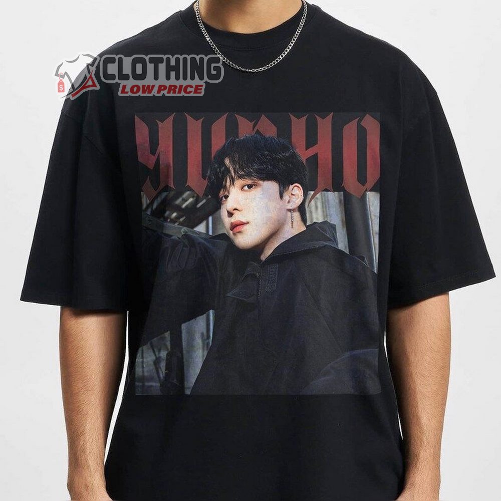 Yunho Ateez Kpop Vintage Shirt, Ateez Outlaw Merch