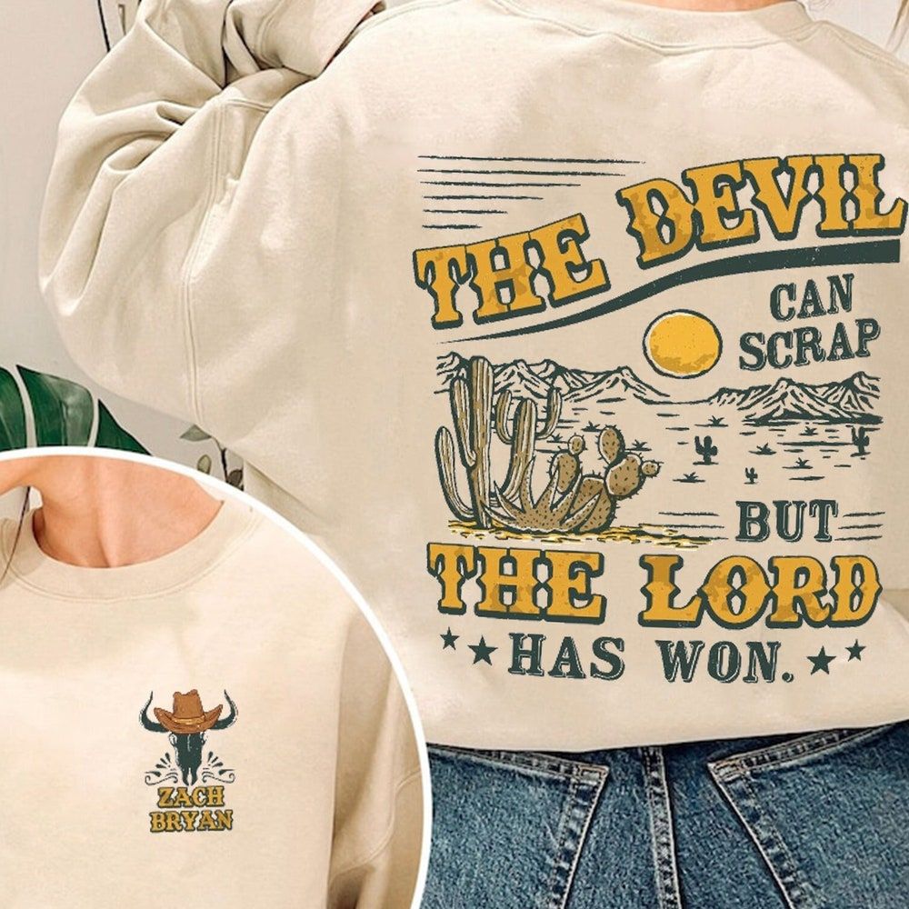 Zach Bryan The Devil Can Scrap But The Lord Has Won Merch, Zach Bryan Tour 2024 Shirt, Zach Bryan Concert Merch Burn Burn Burn Tour T-Shirt