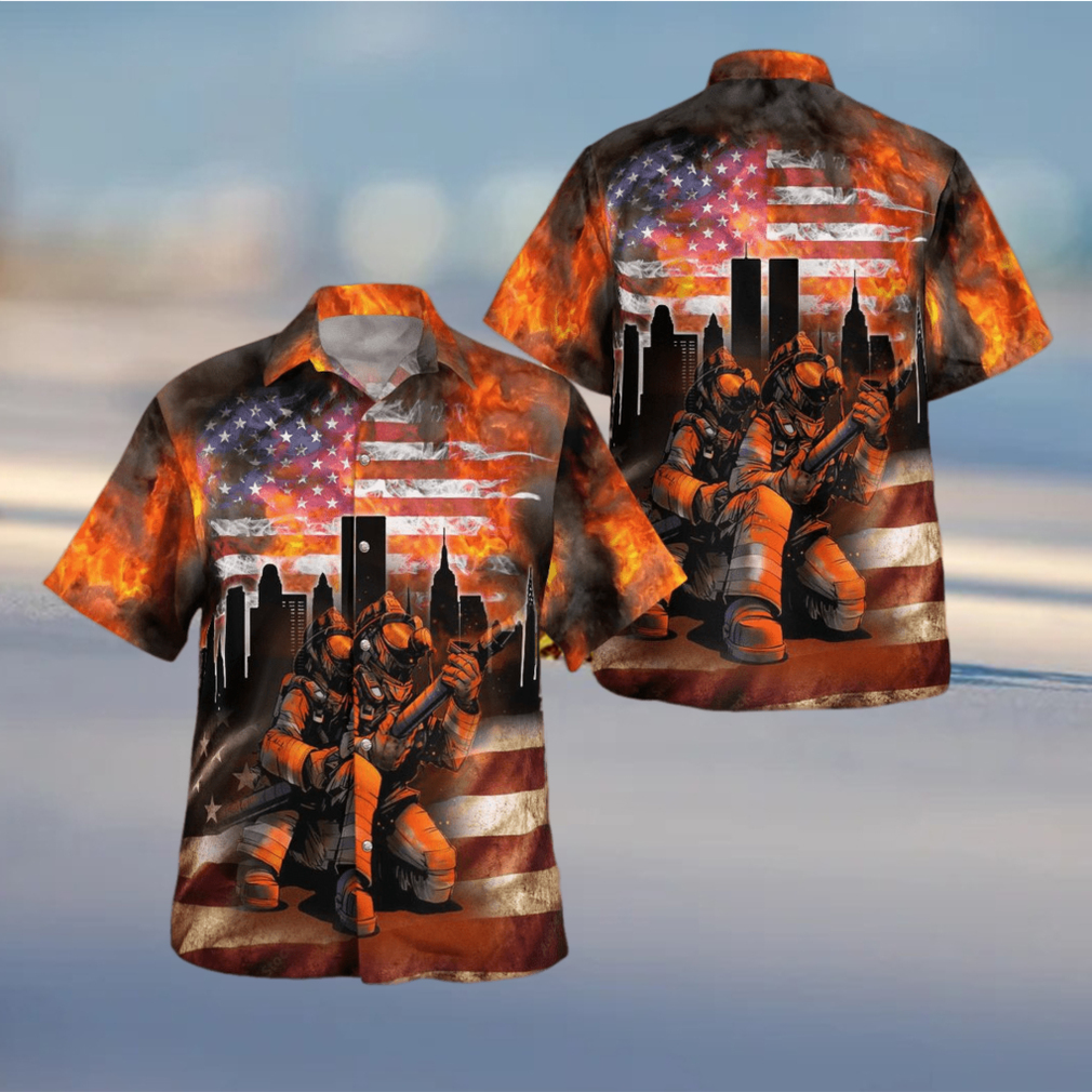 11TH OF SEPTEMBER FIREFIGHTERS HAWAIIAN SHIRT - Limotees