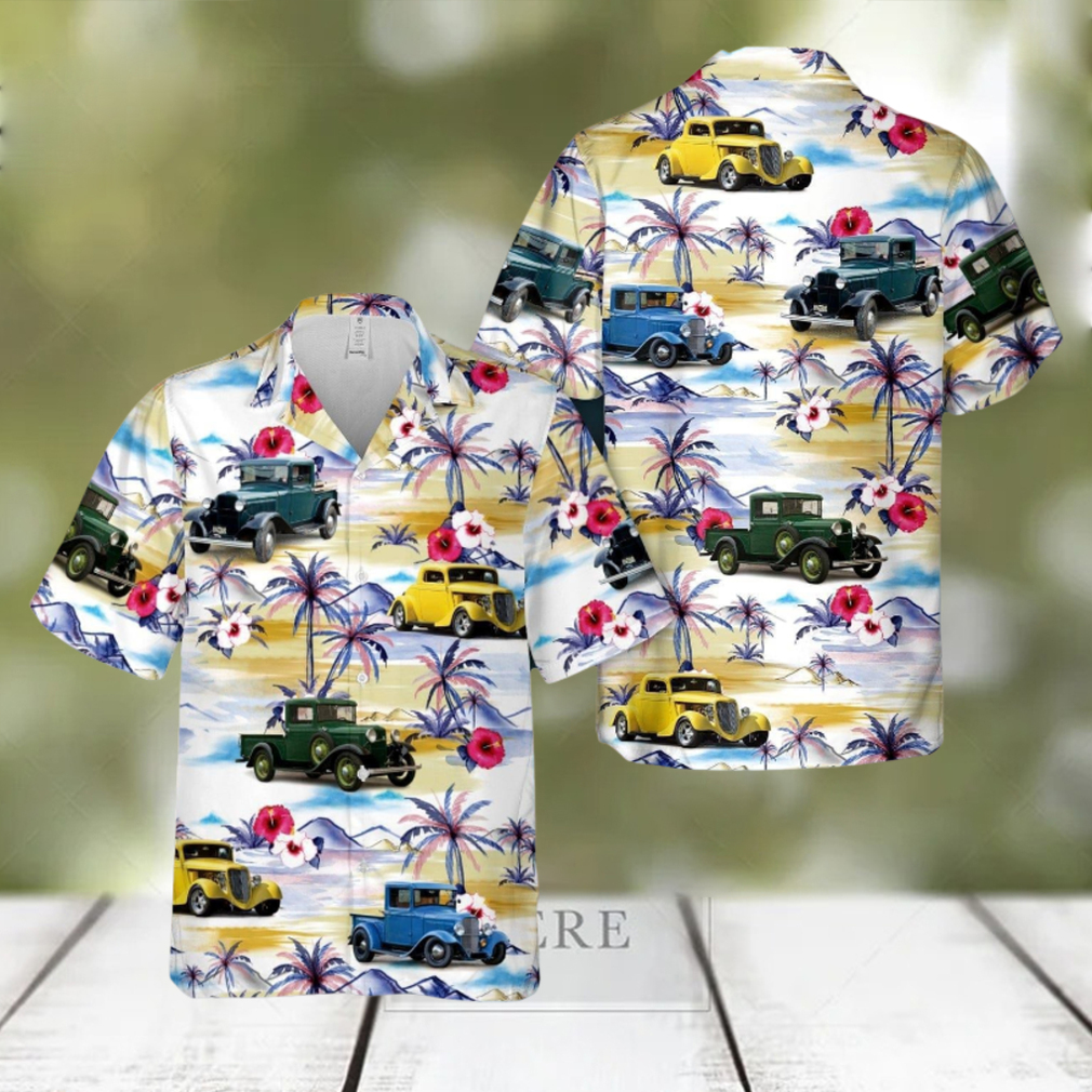 1932 Ford Model B Pickup Aloha Hawaiian Shirt Men And Women Beach Shirt - Limotees