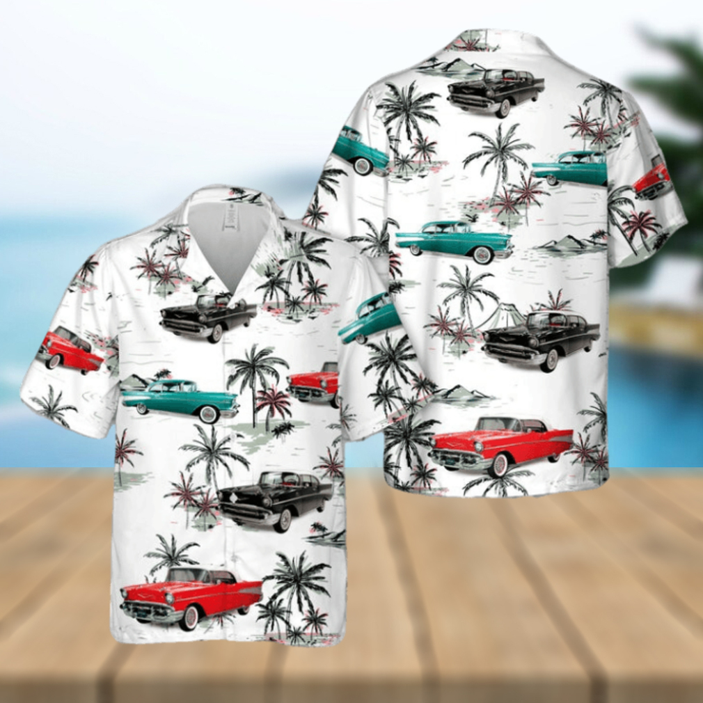 1957 Chevrolet Bel Air Hawaiian Shirt - Limotees