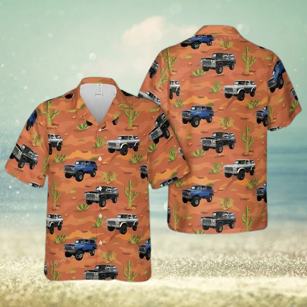 1978 79 Ford Bronco Truck Cheap Hawaiian Shirt - Limotees