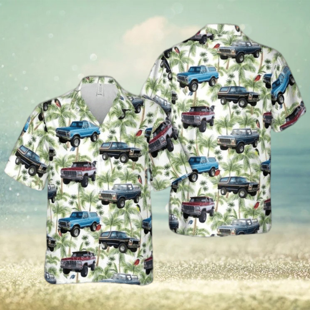 1979 Ford Bronco Hawaiian Shirt Man - Limotees