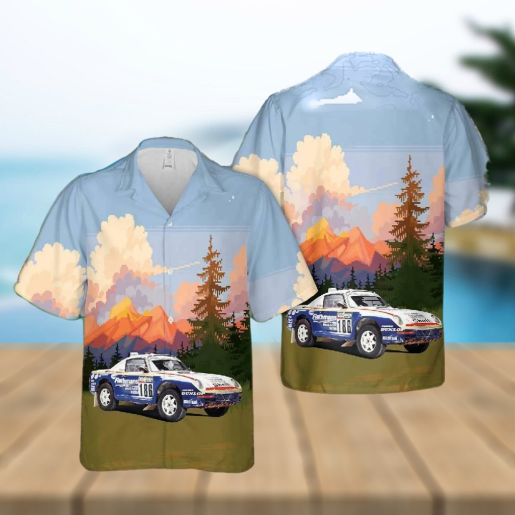 1984 Porsche 959 Rally Hawaiian Shirt - Limotees