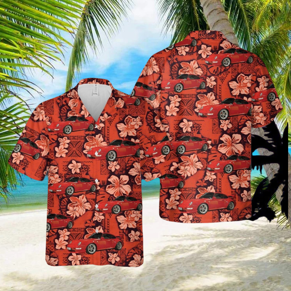 1996 Porsche 911 GT2 Summer Beach Gift 3D Hawaiian Shirt - Limotees