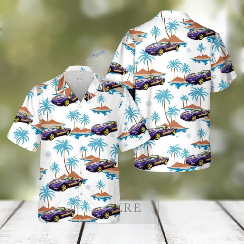 1998 Chevrolet Corvette Indy 500 Pace Car Convertible Hawaiian Shirt - Limotees