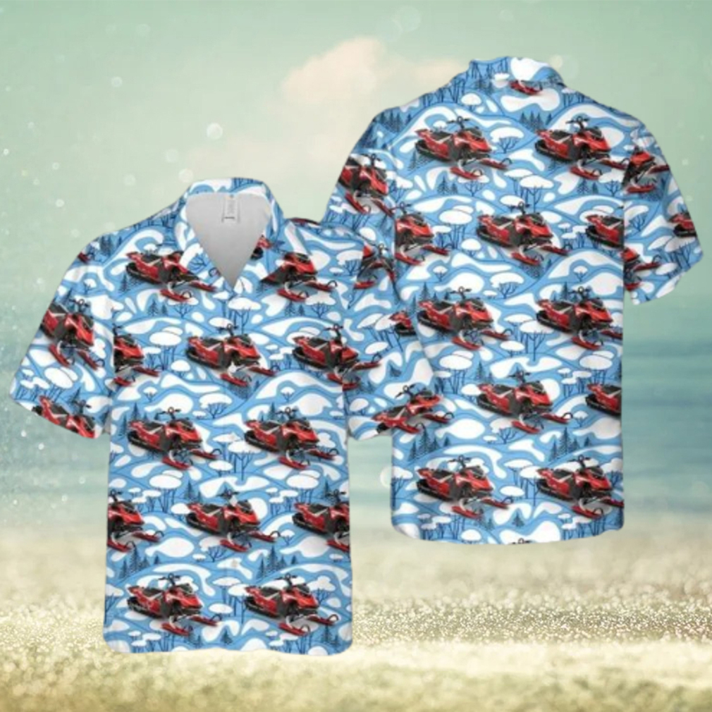 2023 Lynx Snowmobiles Shredder Re Deep Snow Hawaiian Shirt Cheap - Limotees