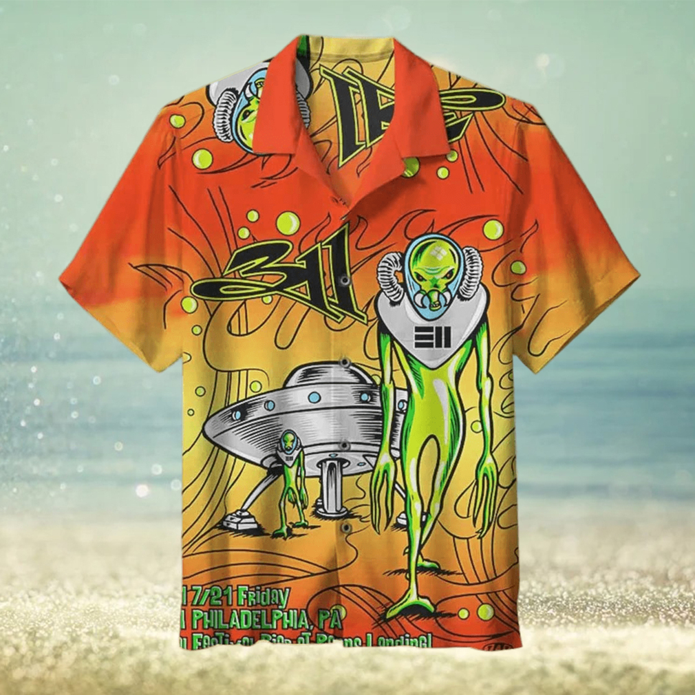 311 Music Poster Hawaiian Shirt – Thoughtful Personalized Gift For The Whole Family - Limotees