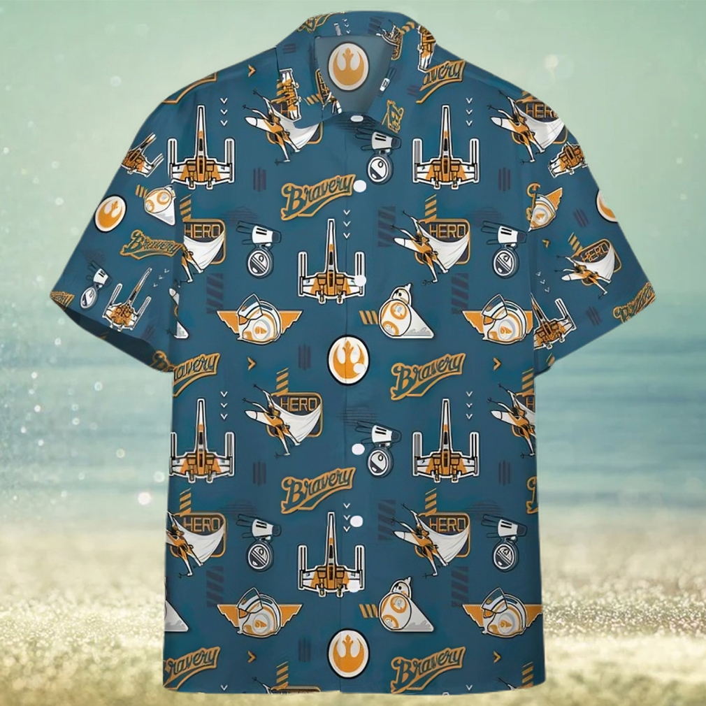 3D Star Wars Badge Custom Hawaiian Shirt - Limotees