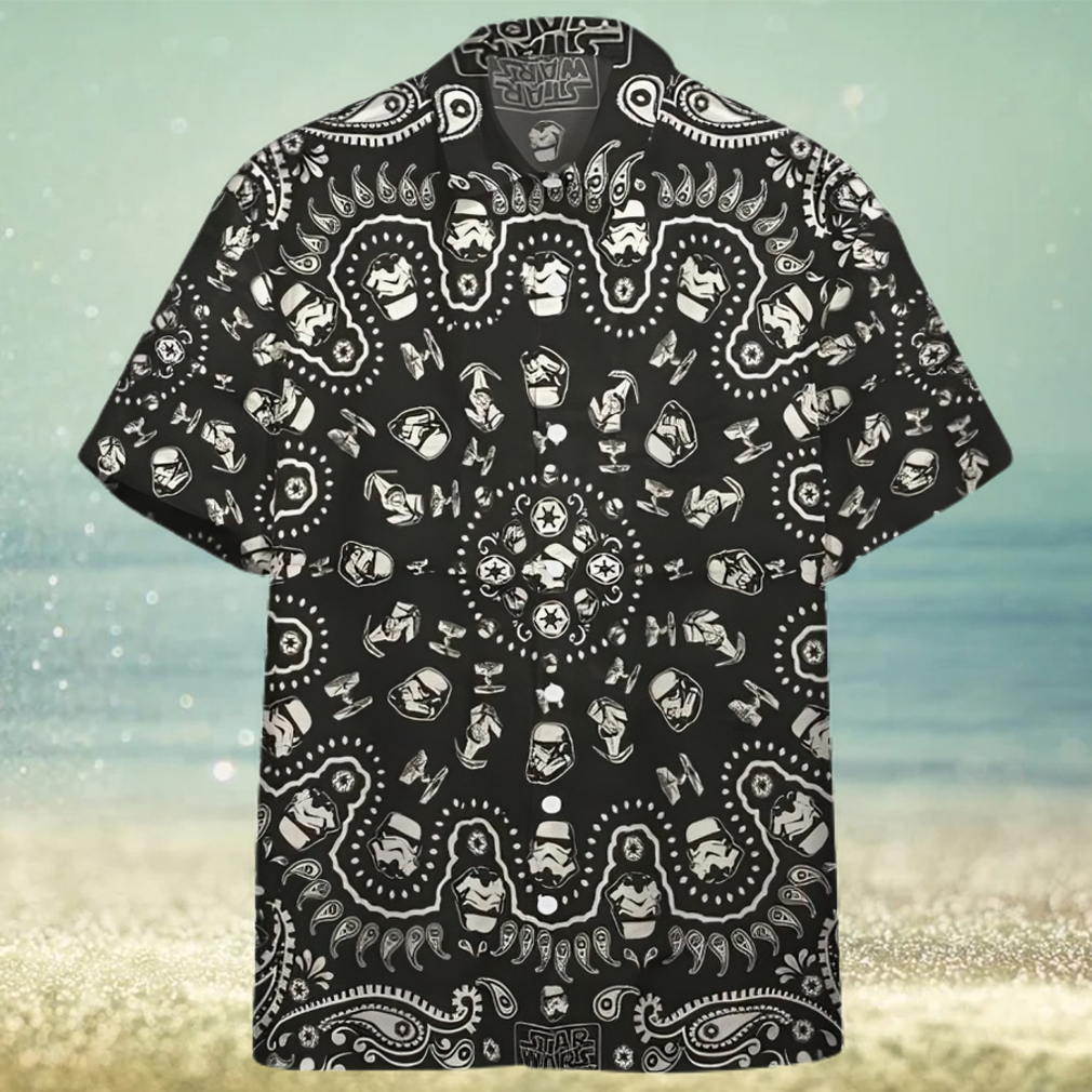 3D Star Wars Bandana Pattern Custom Hawaiian Shirt - Limotees