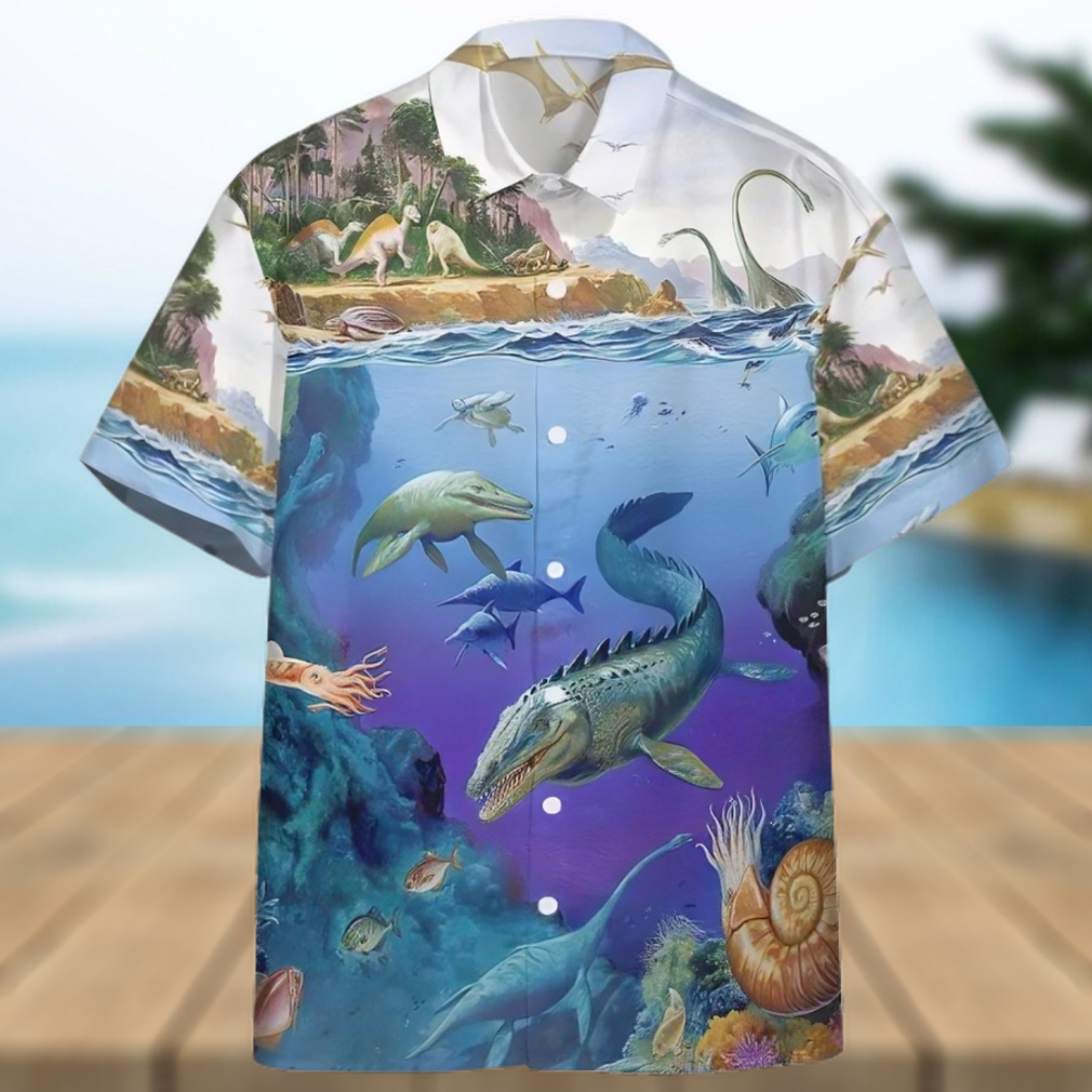 3d Dinosaurs Population Hawaiian Shirt For Men And Women - Limotees