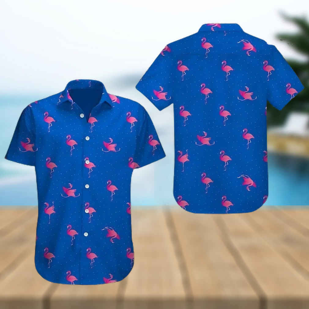 3d Flamingo Aop Aloha Shirt Hawaiian Aloha Shirt - Limotees