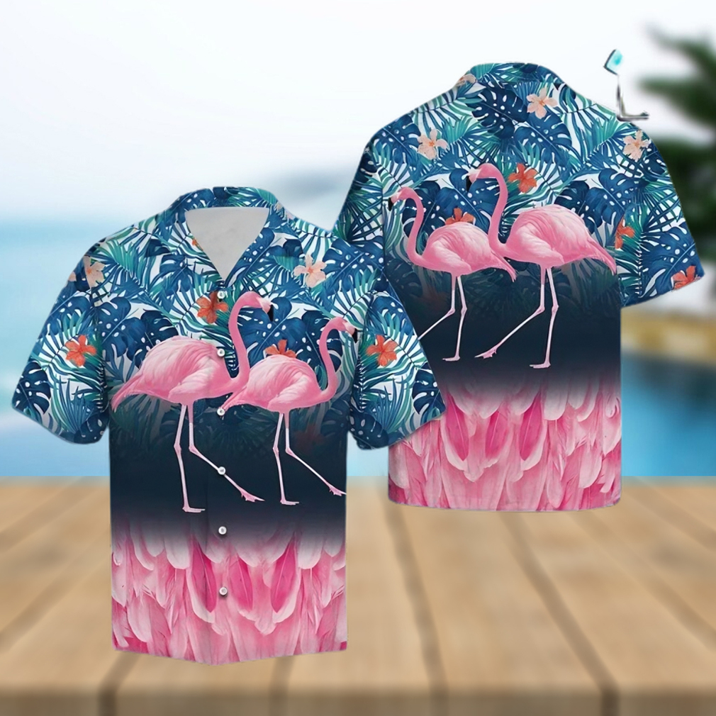 3d Flamingo Hawaiian Shirt - Limotees