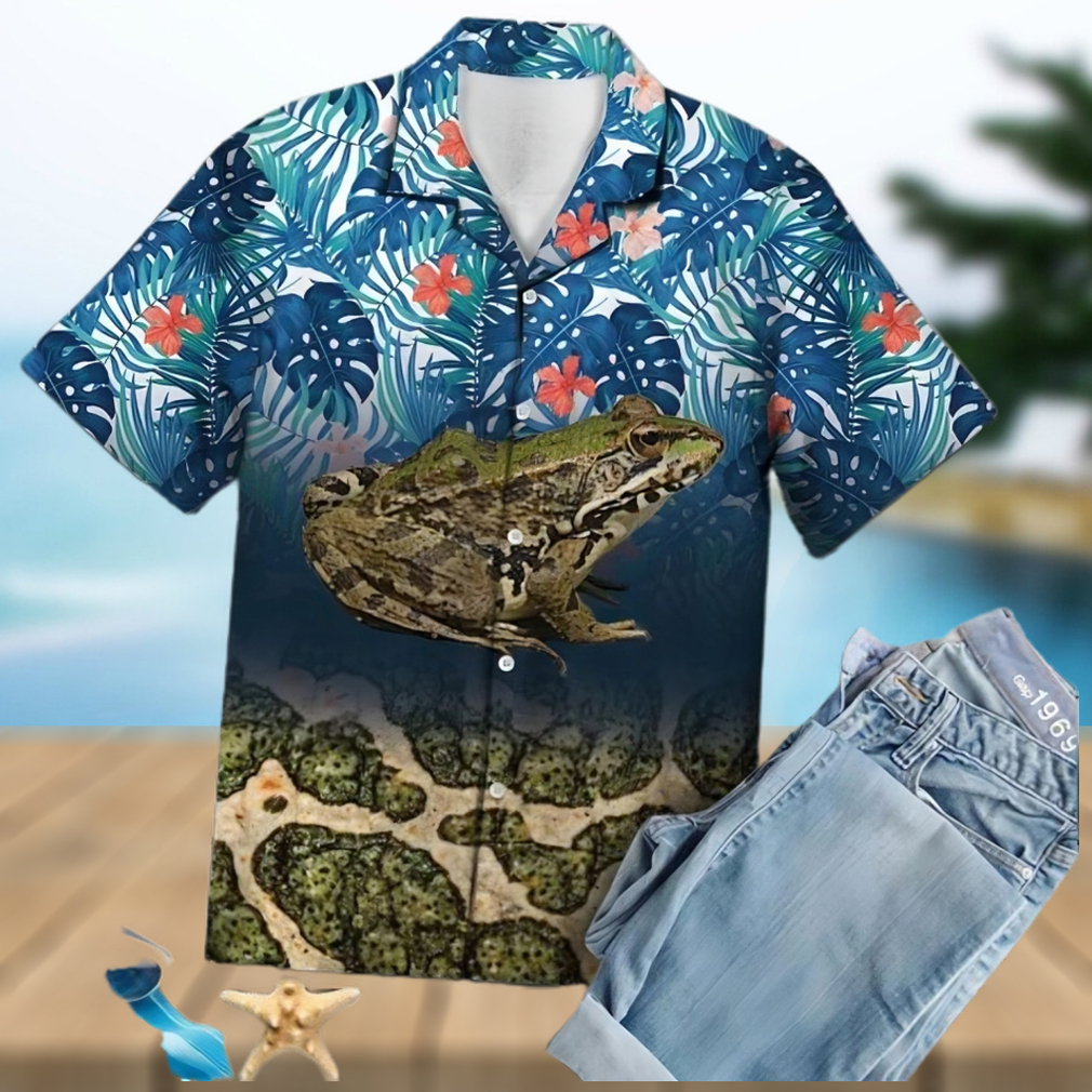 3d Frog Hawaiian Shirt - Limotees