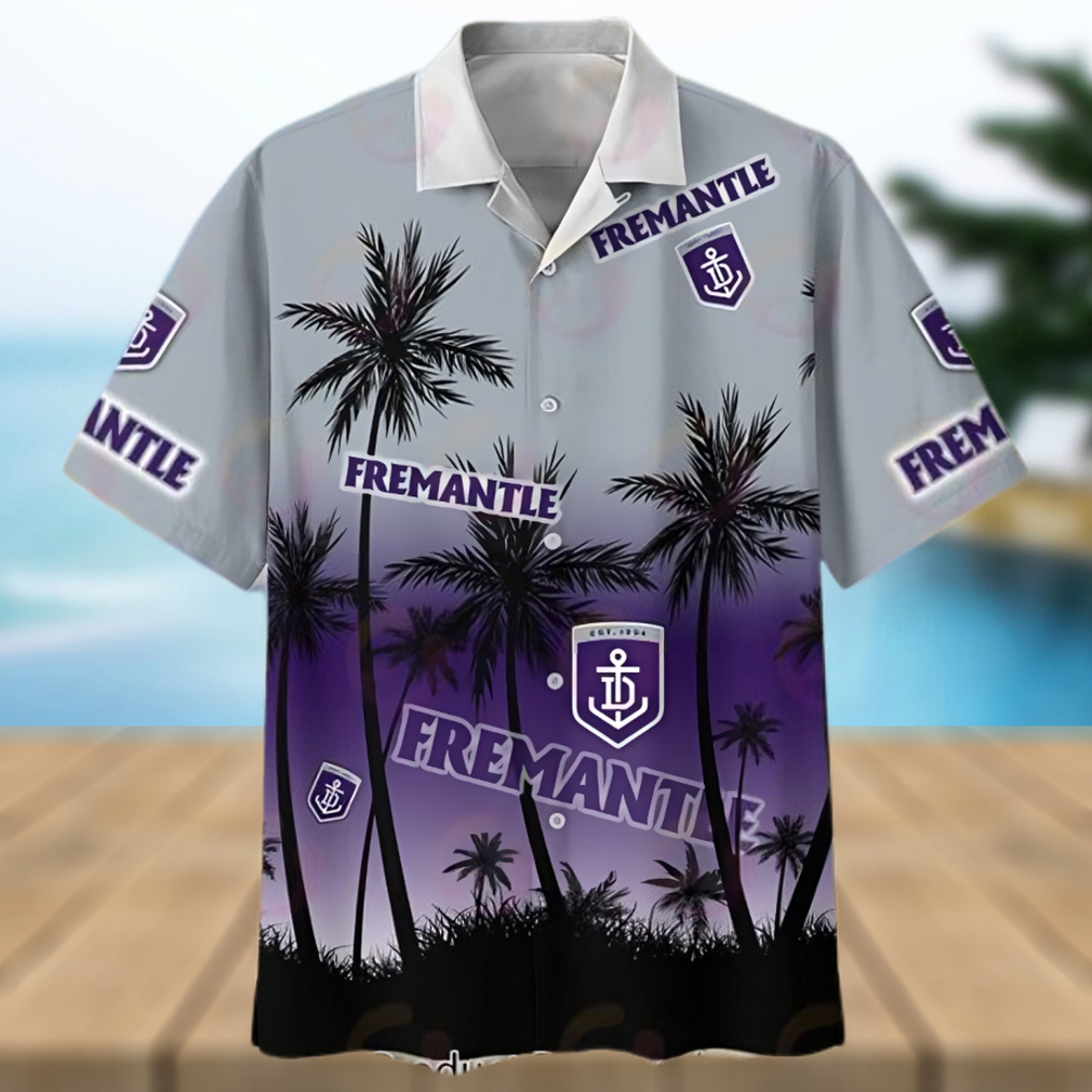 AFL Fremantle New Hawaiian Shirt For Fans – Limited Edition - Limotees