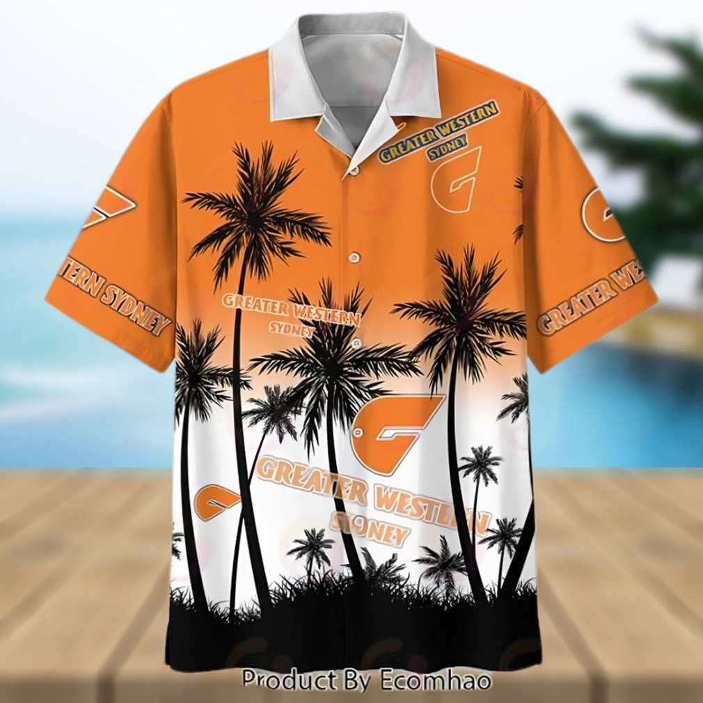 AFL Greater Western Sydney Giants New Hawaiian Shirt For Fans – Limited Edition - Limotees