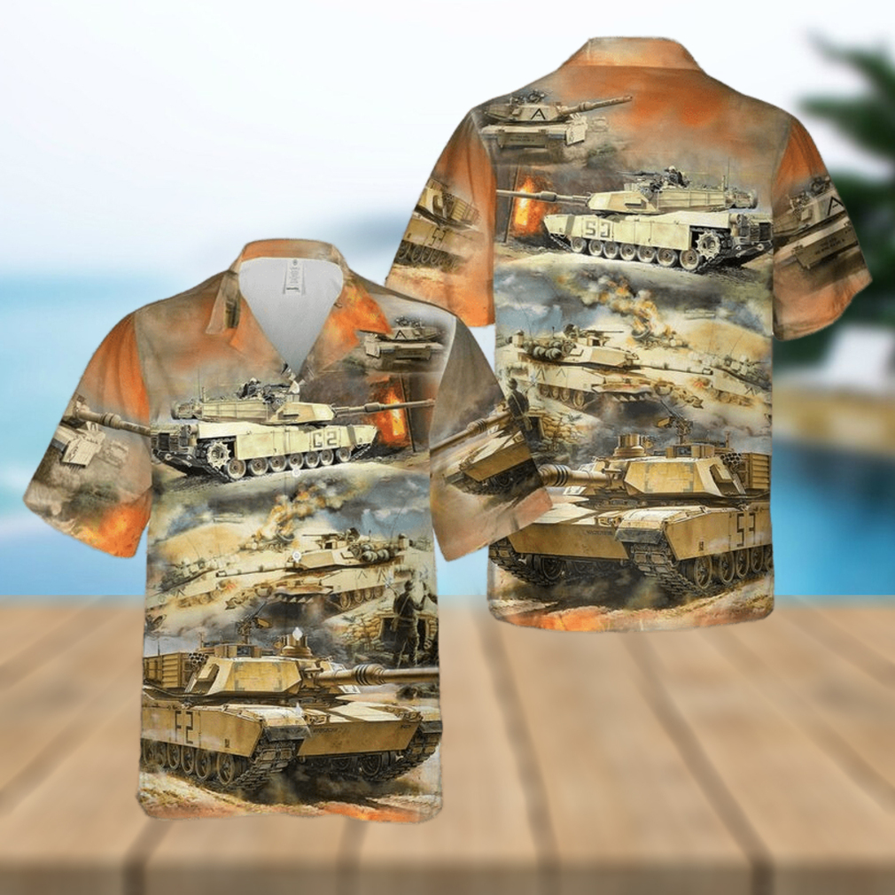 Abrams Tank Hawaiian Shirt - Limotees