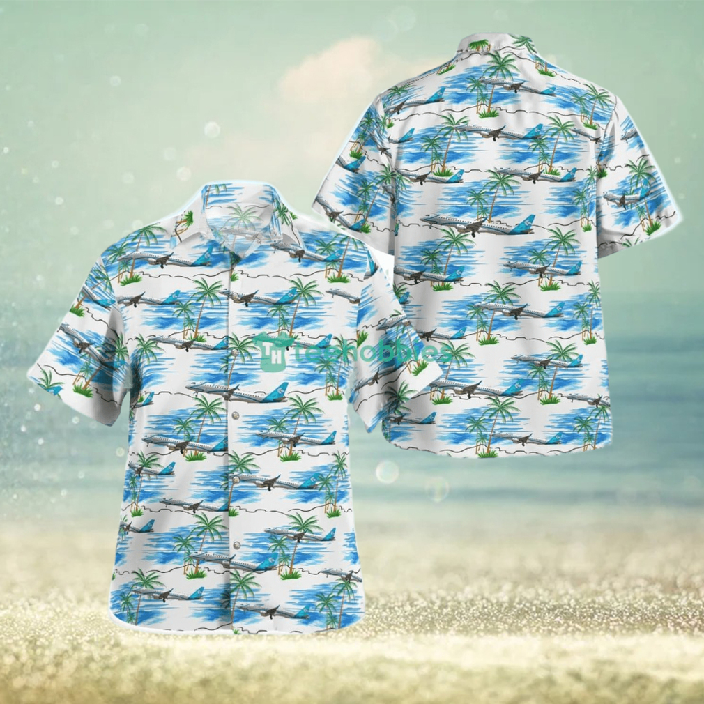 Air Dolomiti Embraer ERJ195 Hawaiian Shirt Best Style For Men Women - Limotees